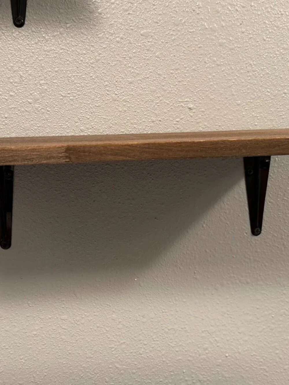 Shelving Set of 3 Wooden Display Shelving Units with Brackets 15.5
